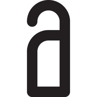Hotel Door Sign vector logo