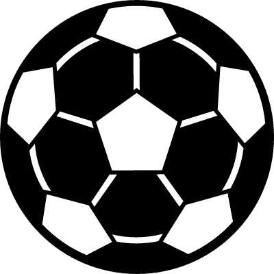 Football ball vector logo