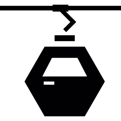 Gondola Icon vector logo