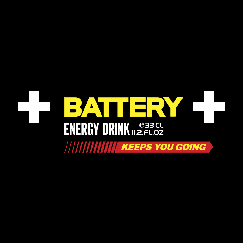 Battery vector logo