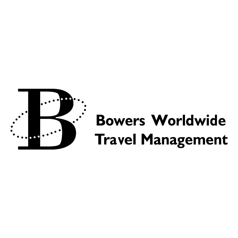 Bowers Worldwide Travel Management vector