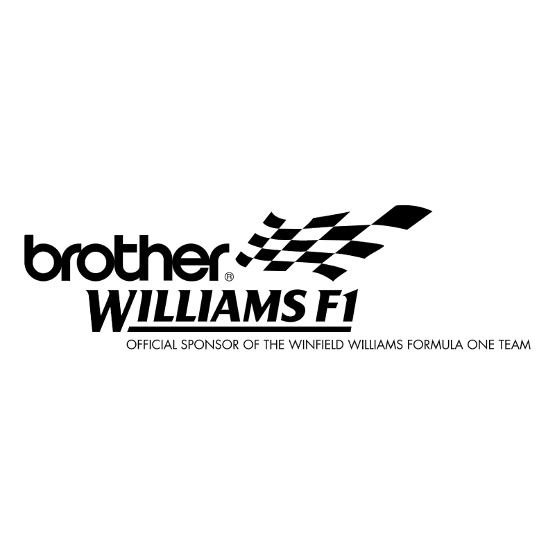 Brother Williams F1 83265 vector