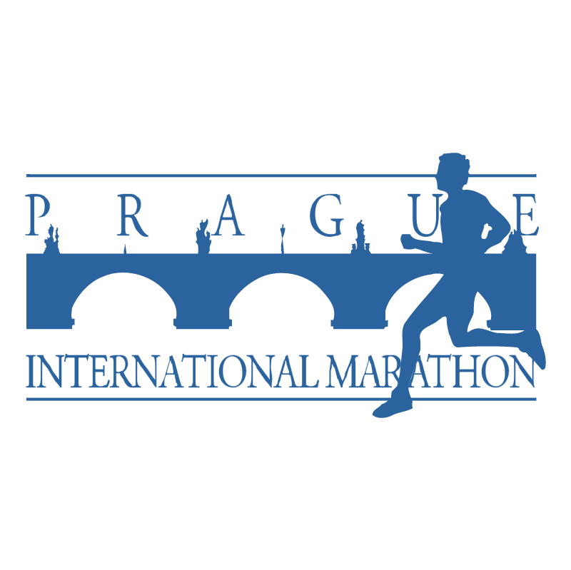 Prague International Marathon vector