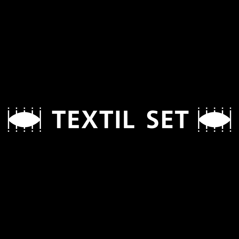 Textil Set vector logo
