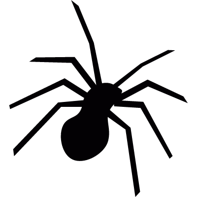 Spider insect vector logo