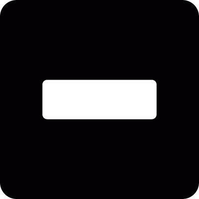 Subtraction button vector logo