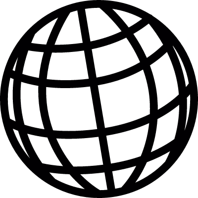 Sphere grid vector logo