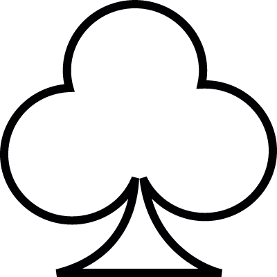 Clubs, IOS 7 interface symbol vector logo