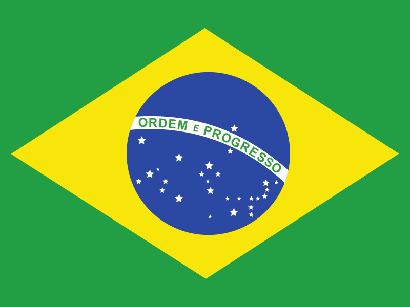 Flag of Brazil vector logo