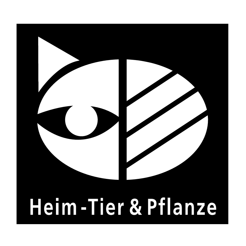 Heim Tier & Pflanze vector logo