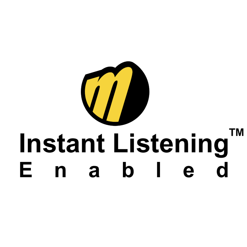 Instant Listening Enabled vector