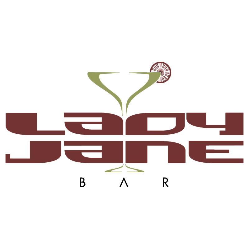 Lady Jane Bar vector logo