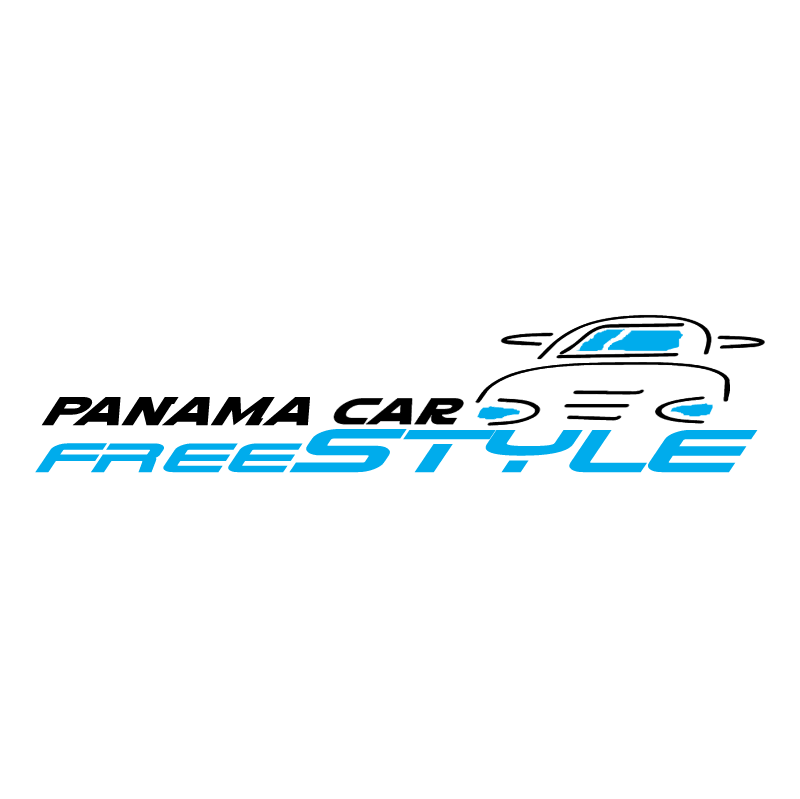 Panama Car Freestyle vector
