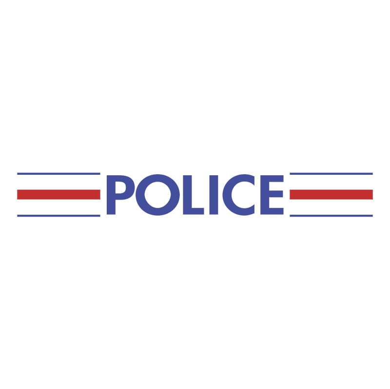 Police Nationale Francaise vector