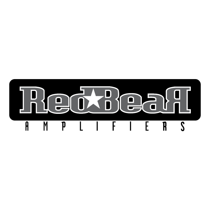 Red Bear Amplifiers vector logo