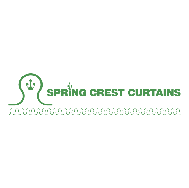 Spring Crest Curtains vector
