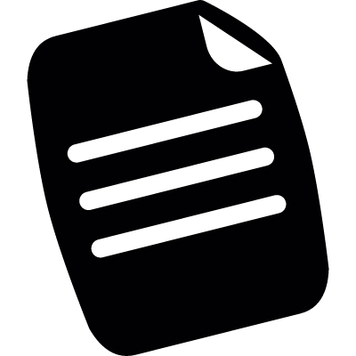 Text file vector logo