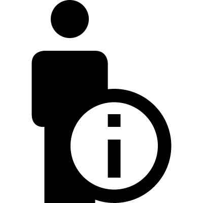 User information vector logo