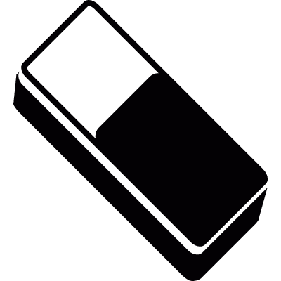 Eraser vector logo