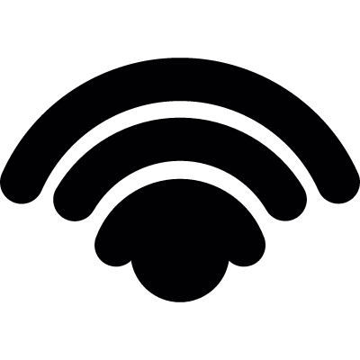 Wifi signal symbol vector logo