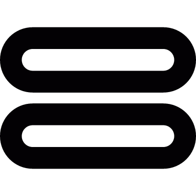 Equal sign vector logo