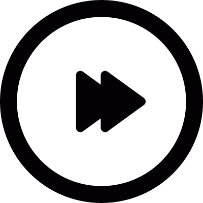 Fast forward button vector logo