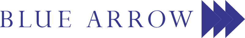 Blue Arrow logo vector