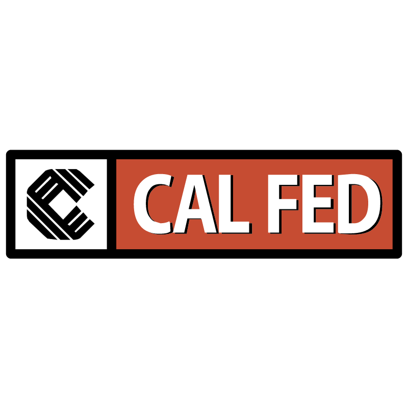 CAL FED vector logo