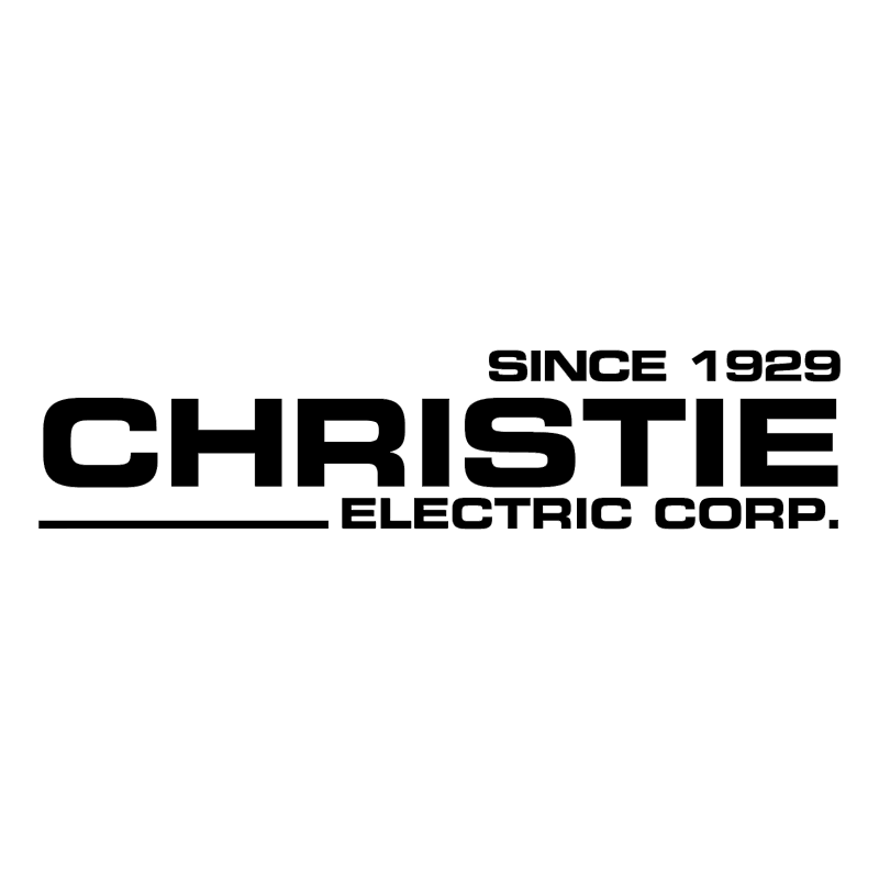 Christie Electric Corp vector logo