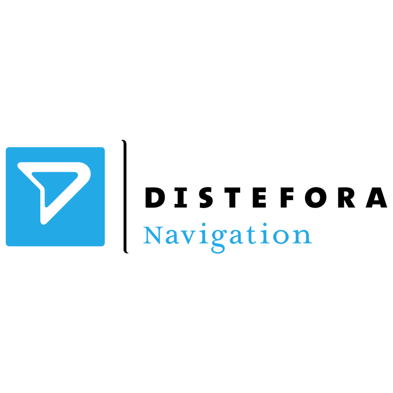 Distefora Navigation vector