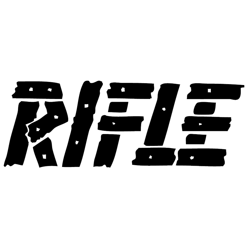Rifle vector logo