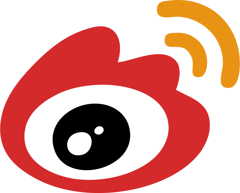 Sina Weibo icon vector logo