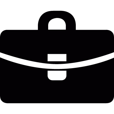 Office briefcase vector logo
