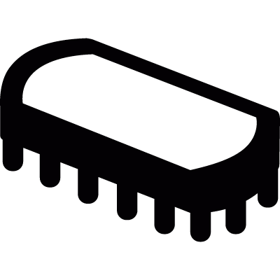 Shoe brush vector logo