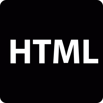 HTML vector logo