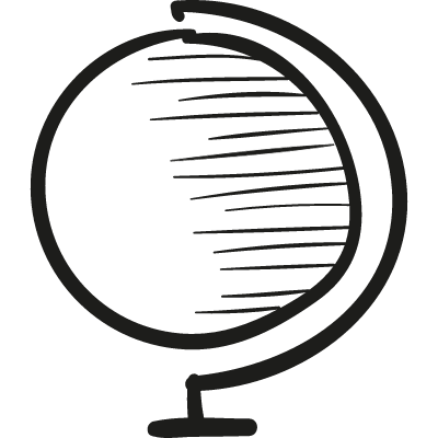 School Globe vector logo