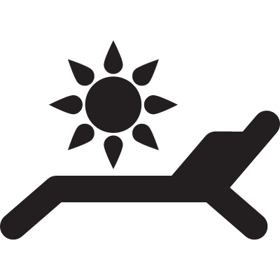 Chain and Sun vector logo