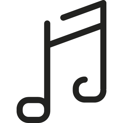 Music Symbol vector logo