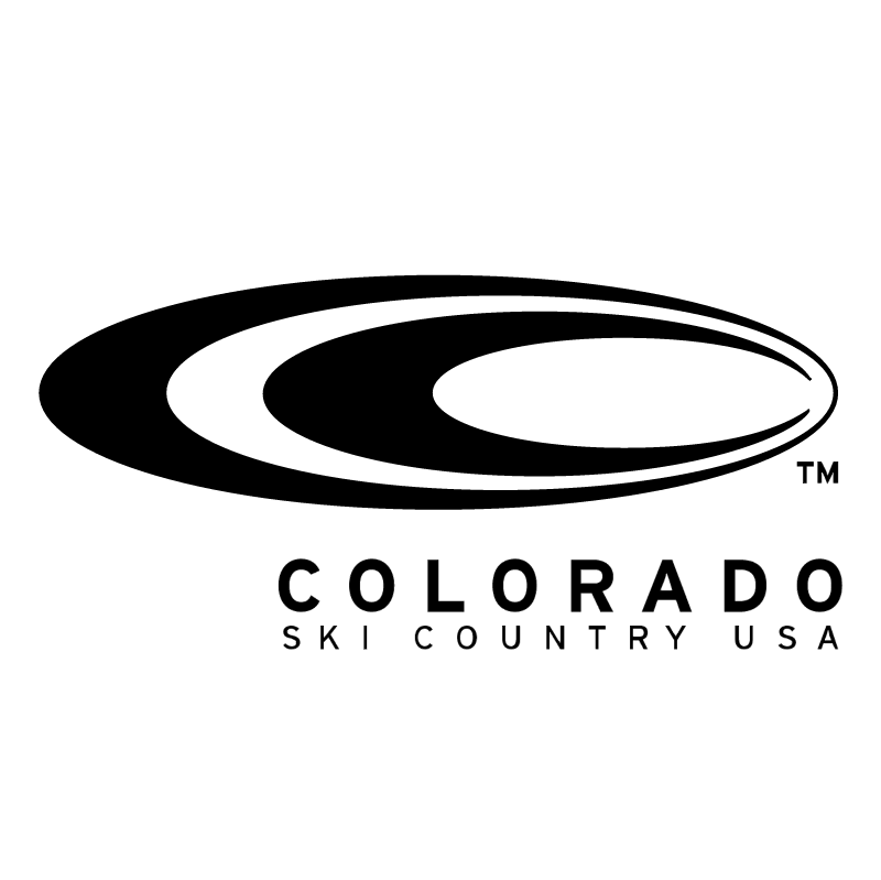 Colorado Ski Country USA vector logo