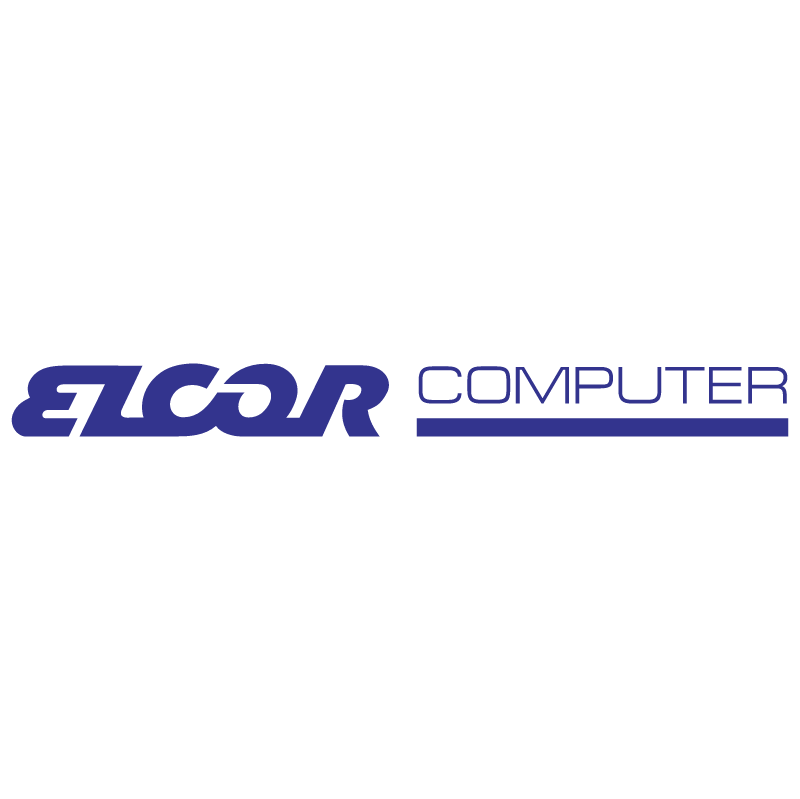 Elcor Computer vector logo