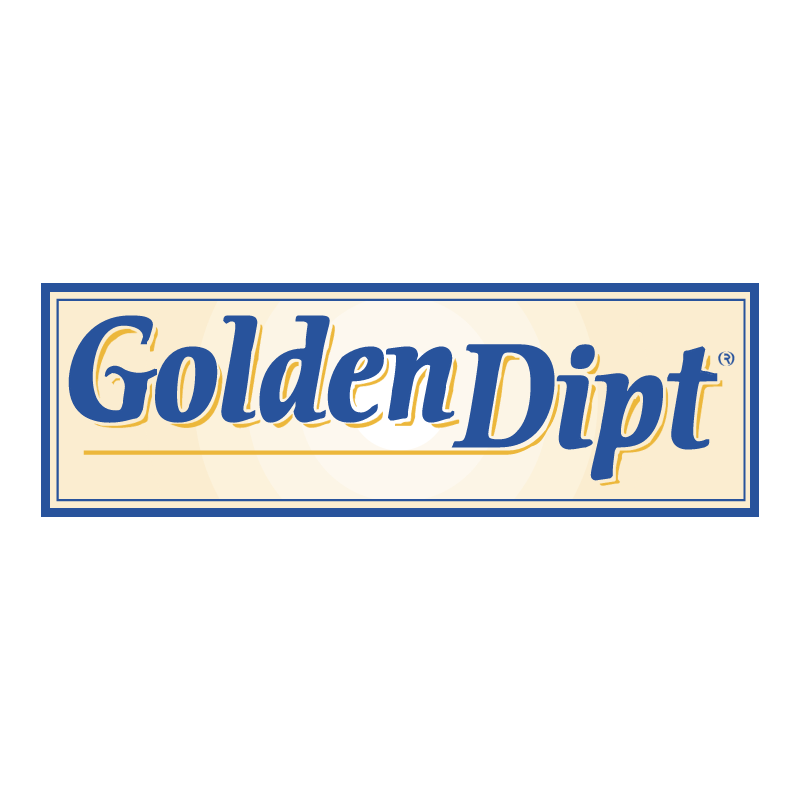 Golden Dipt vector logo