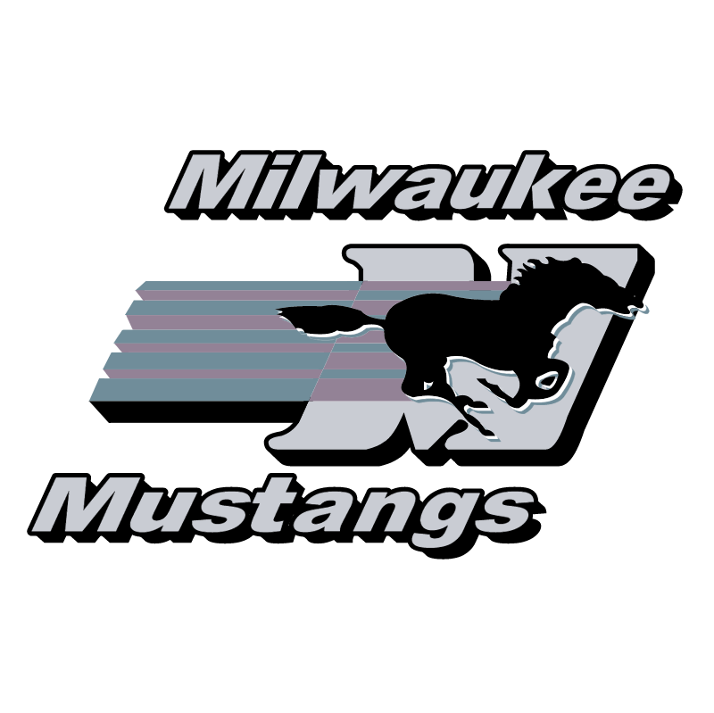 Milwaukee Mustangs vector logo