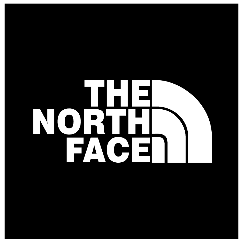 The North Face vector logo