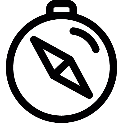 Orientation Compass vector logo