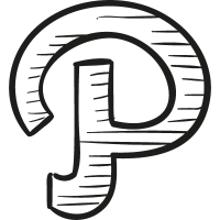 Path Draw Logo vector