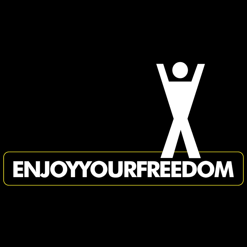 Enjoy your Freedom vector logo