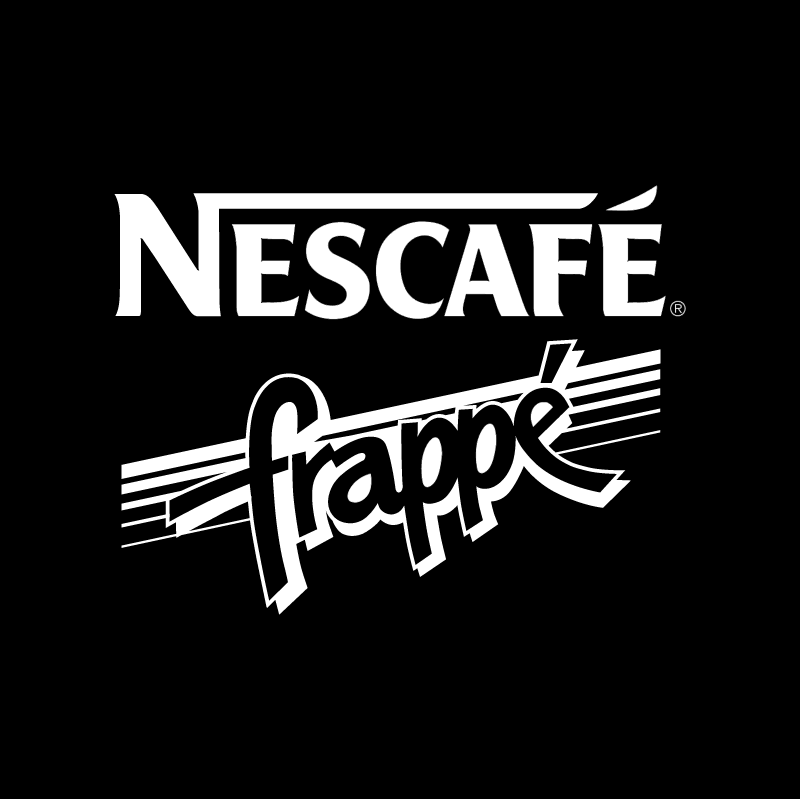Nescafe Frappe vector