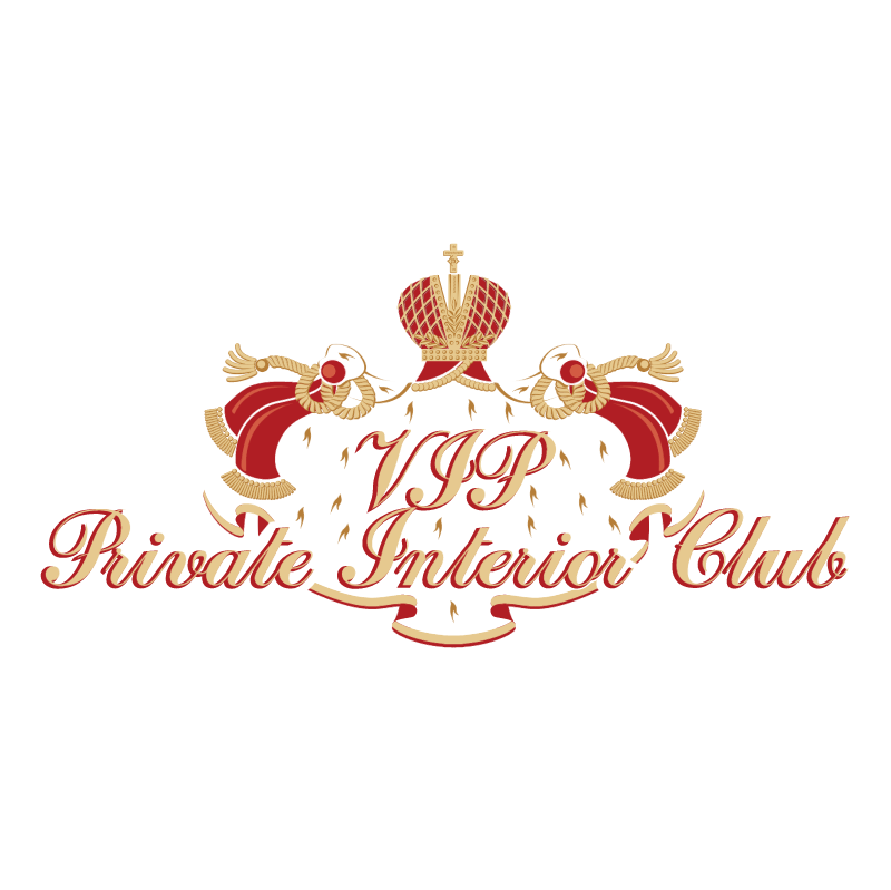 VIP Privat Interior Club vector