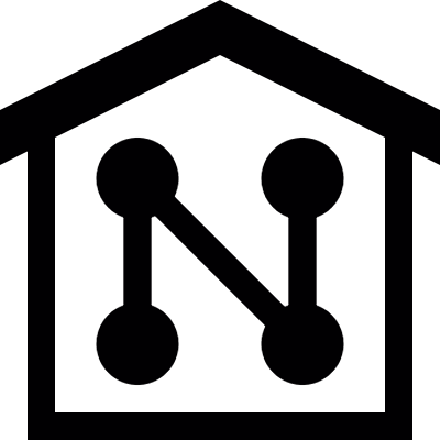 Intranet network vector logo