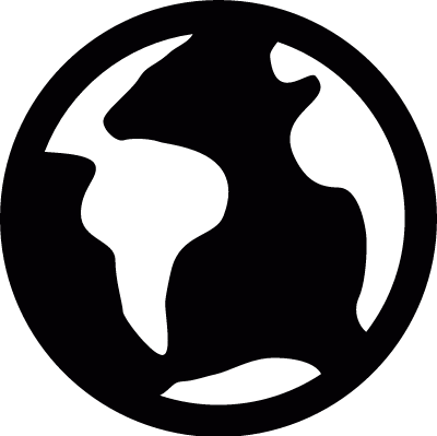 Planet Earth vector logo